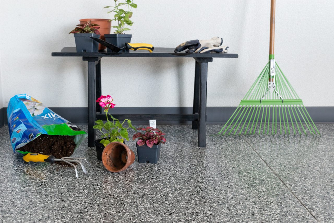 Wombat epoxy floor